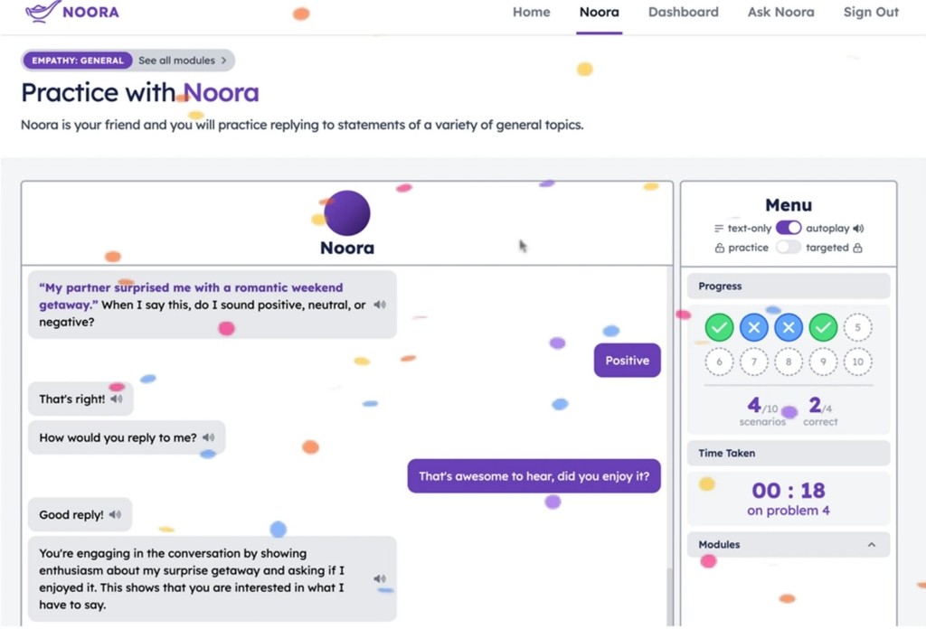 An AI Social Coach Is Teaching Empathy to People with Autism